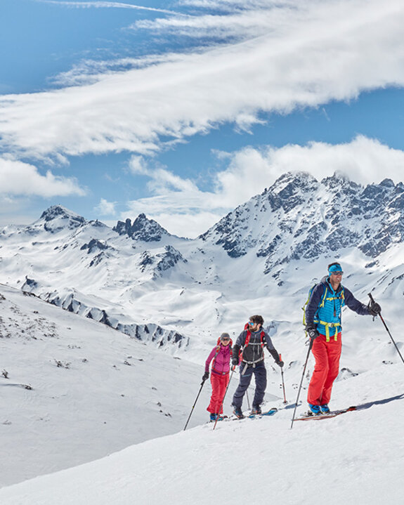 from November to May Ski tours